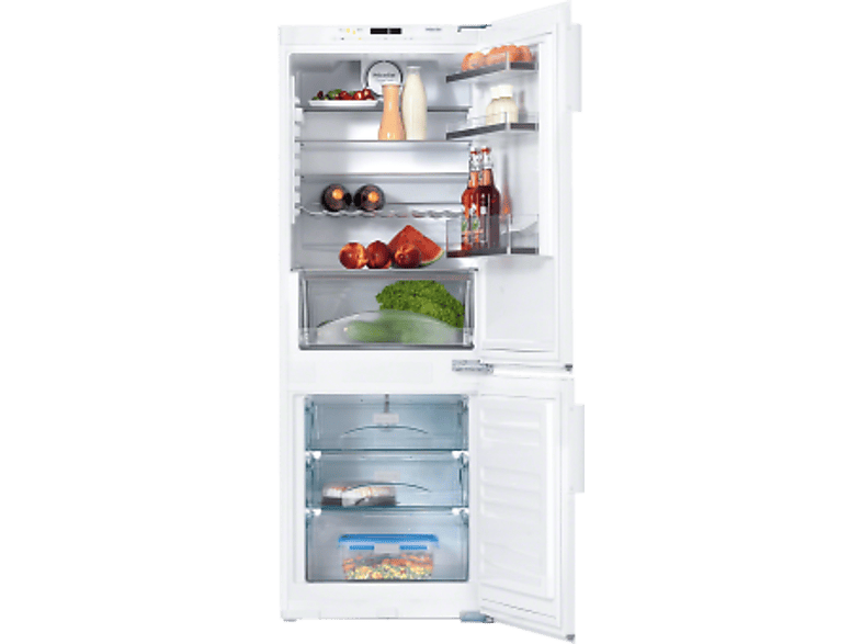 MIELE KF 35532-55 ED RE Kühl-/Gefrierkombination (E, 210 kWh, 1522 mm hoch, Weiss)
