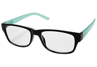 HAMA 96264 READ GLASSES +2.5D BLACK/TURQUOISE - Lesebrille (Schwarz/Türkis)