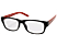 HAMA hama Filtral occhiali, plastica, nero/rosso, +2.0 dpt - 