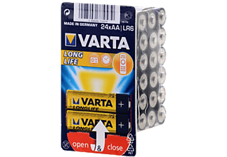 VARTA VARTA Longlife AA - Batteris - 24 pezzi - Giallo/Blu - Batteria