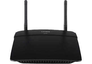 LINKSYS E1700 N300 WLESS ROUTER 4-PORT - Router (Schwarz)