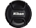 NIKON Nikon LC-82 - Tappo coprilente coperchio per obiettivo - Per obiettivi NIKKOR- Nero - Copriobiettivo