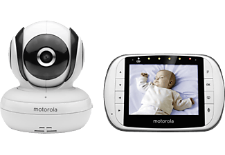 MOTOROLA MOTOROLA MBP36S - Baby Monitor Video Digitale - 3.5" LCD Display - Bianco - Babyphone (Bianco)