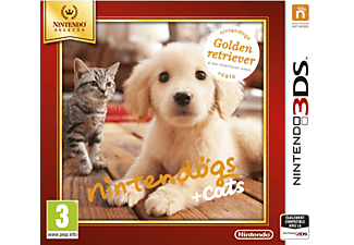 Nintendogs & Cats: Golden Retriever & New Friends (Nintendo Selects), 3DS [Versione francese]