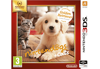 Nintendogs & Cats: Golden Retriever & New Friends (Nintendo Selects), 3DS, tedesco/ italiano