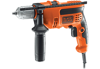 BLACK+DECKER KR554CRESK - Schlagbohrmaschine (Schwarz, orange)