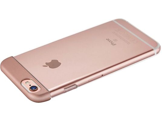 QDOS Topper, per Apple iPhone 6, 6s, rosa / oro - Copertura di protezione (Adatto per modello: Apple iPhone 6, iPhone 6s)