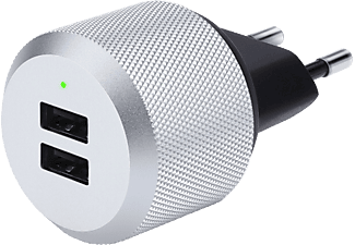 JUST MOBILE Mobile AluPlug - Chargeur USB (Argent)