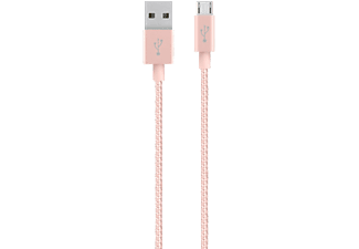 BELKIN MIXIT CABLE PREMIUM MIC-USB/USB 1.2M - Micro-USB-Kabel (Rosé-Gold)