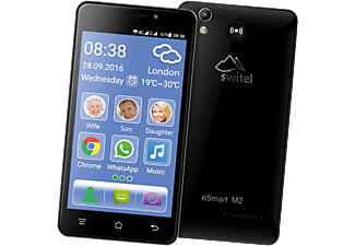 SWITEL SWITEL eSmart M2 - Android Smartphone - 8 GB - Nero - Smartphone (5 ", 8 GB, Nero)