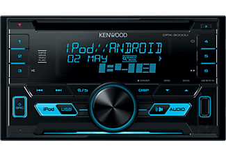 KENWOOD DPX-3000U - Autoradio (2 DIN (Doppel-DIN), Schwarz)