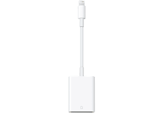 APPLE Apple MJYT2ZM/A - Lettore per fotocamere da Lightning a scheda SD - Bianco - Adattatore lettore di schede da lightning a SD (Bianco)