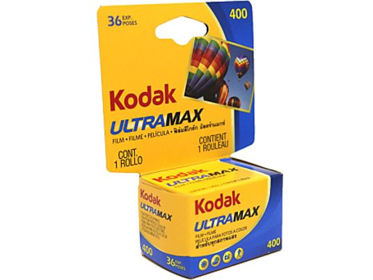 KODAK ULTRA MAX 400 35mm - Analogfilm (Blau/Gelb)