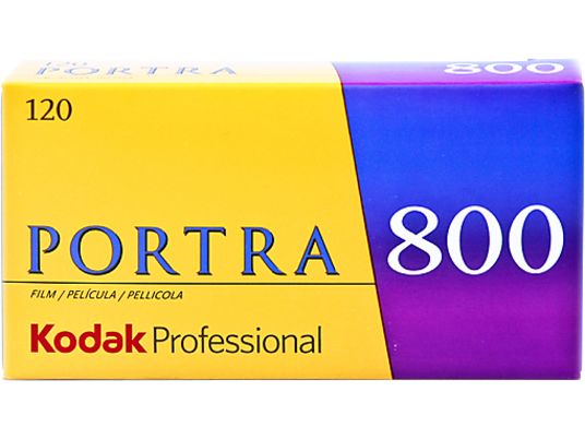 KODAK Portra 800 120/5 - Pellicola analogica (Giallo/Porpora)