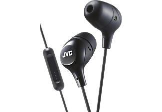 JVC JVC HA-FX38 - Écouteurs intra-auriculaires - Haut-parleur en éodyme de 10 mm - Nero - Auricolare (In-ear, Nero)