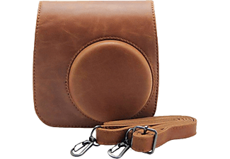 FUJIFILM FUJIFILM Instax Mini 8 Leather Case - Custodia di cuoio per Instax Mini 8 - marrone - Custodia in pelle (Marrone)