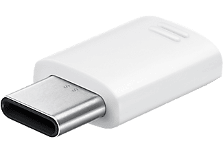 SAMSUNG Connettore Micro USB da Micro USB a USB Type-C - Bianco -  (Bianco)