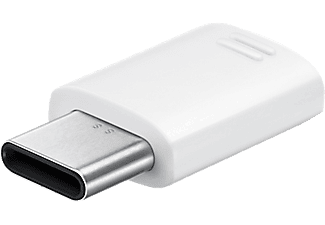 SAMSUNG USB Typ-C auf Micro-USB Adapter - Adapter (Weiss)