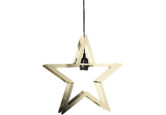 STAR TRADING Star Trading STARLING - stella in metallo - 38x36cm - indoor - oro - Stella in metallo