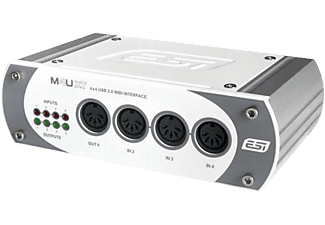 ESI M4U XT - USB 2.0 /MIDI Interface (Weiss, grau)