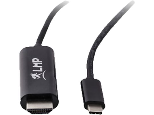 LMP USB-C / Thunderbolt 3 - Adapterkabel (Schwarz)