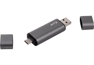 LMP USB-C Micro-/SD Card Reader - Kartenleser (Spacegrau)