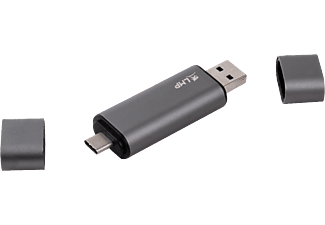 LMP USB-C Micro-/SD Card Reader - Lecteur de cartes (Gris sidéral)