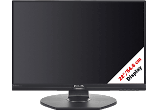 PHILIPS 221B7QPJEB - Moniteur, 21.5 ", Full-HD, 75 Hz, 