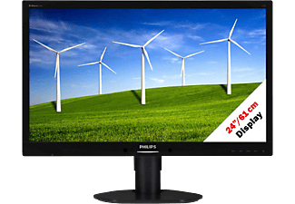 PHILIPS 241B4LPYCB/00 - Monitor, 24 ", Full-HD, Schwarz