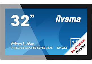 IIYAMA iiyama PROLITE - AMVA3 Edge LED Ecran - 31.5" / 80 cm - Noir - monitor, 31.5 ", , 