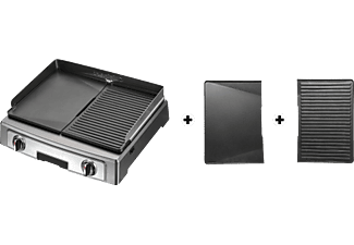 CUISINART P0956E Set - Plancha/Grill (Edelstahl/Schwarz)