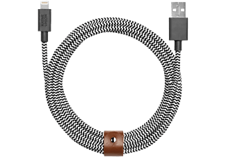 NATIVE UNION BELT-KV-L-ZEB-3 - Lightning Kabel (Grau)