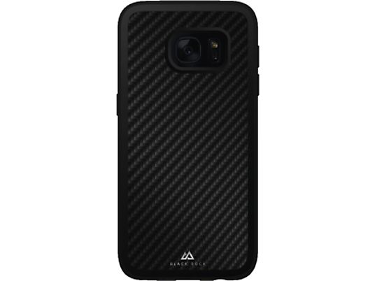BLACK ROCK Rock Material Case Real Carbon - Handyhülle (Passend für Modell: Samsung Galaxy S8)