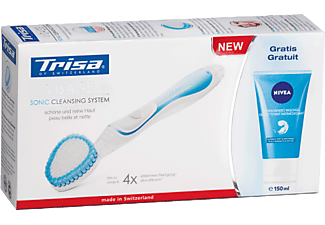 TRISA 1608.01 VISAGE PROMOPACK - Brosse de nettoyage du visage (Bleu)