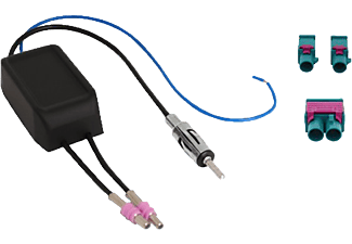 RTA RTA 204.085-0 - Diversità antenna + alimentazione Phantom - Per veicoli con 2 antenne FM - Nero - Diversità antenna + alimentazione fantasma (Nero)