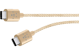 BELKIN F2CU041BT06-GLD - USB-Kabel (Gold)