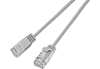 WIREWIN CAT6 SLIM LIGHT UTP - Patchkabel, 1 m, Grau