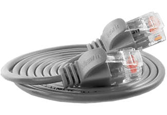 WIREWIN PKW-LIGHT-K6 2.0 - Netzwerkkabel, 2 m, Grau
