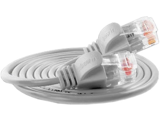 WIREWIN PKW-LIGHT-K6 2.0 WS - Patchkabel, 2 m, Weiss