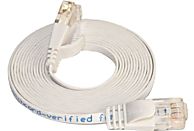 WIREWIN PKW-SLIM-KAT6 5.0 WS - câble UTP, 5 m, Blanc