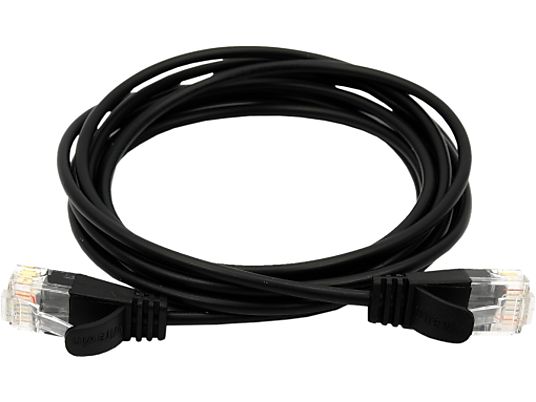 WIREWIN PKW-LIGHT-K6 2.0 SW - câble patch, 2 m, Noir