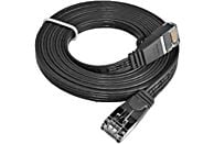 WIREWIN PKW-SLIM-KAT6 3.0 SW - STP-Kabel, 3 m, Schwarz