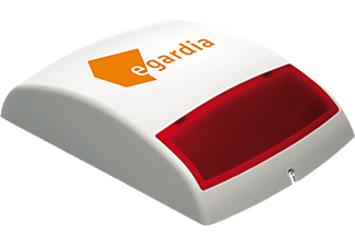 EGARDIA Egardia	BELL-16 - Sirena da estern - 104 dB - Bianco/Rosso - 