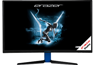 MEDION ERAZER X57425 (MD 21426) - Gaming Monitor, Full-HD, 27 ", , 144 Hz, Schwarz/Blau