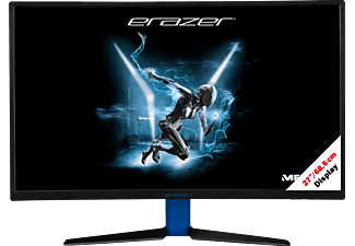 MEDION ERAZER X57425 (MD 21426) - Moniteur de jeu, Full-HD, 27 ", , 144 Hz, Noir/Bleu