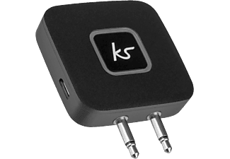 KITSOUND Bluetooth Airline - Adaptateur (Noir)