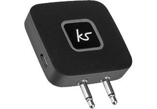 KITSOUND Bluetooth Airline - Adapter (Schwarz)