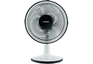 ROTEL U7572CH - Tischventilator (Schwarz, weiss)