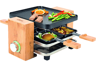 KOENIG KOENIG B02167 - Raclette grill - 4 persone - Bambù/Nero - Raclette grill (Bambù/Nero)