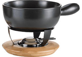 KOENIG B02230 - Käsefondue Set (Schwarz/Braun)